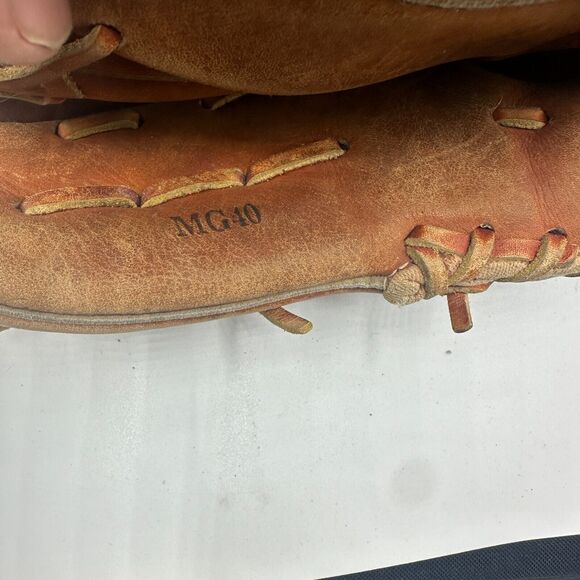 MacGregor Model Willie Wilson Flex Action RHT Deep Grip Pockets Steerhide MG40 - Picture 9 of 9